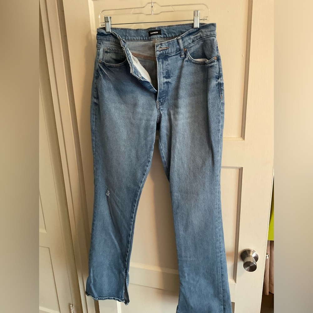 EUC size 10 Express split hem jeans-priced to sell! Make me an offer